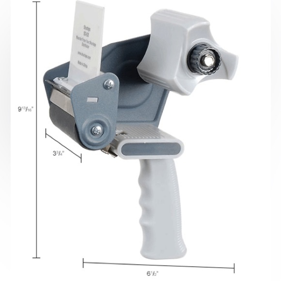 Shurtape® Standard Pistol Grip Handheld Tape Dispenser, 3"W - Picture 3 of 6